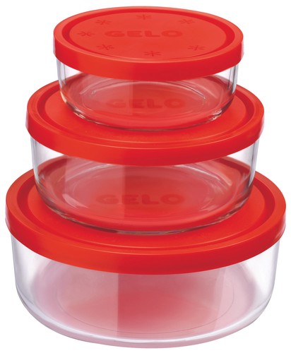 Contenitore vetro gelo set - contenitore,