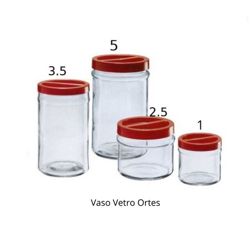 Vaso vetro ortes - vaso,