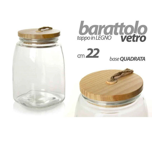 Barattolo vetro cm con - cm,