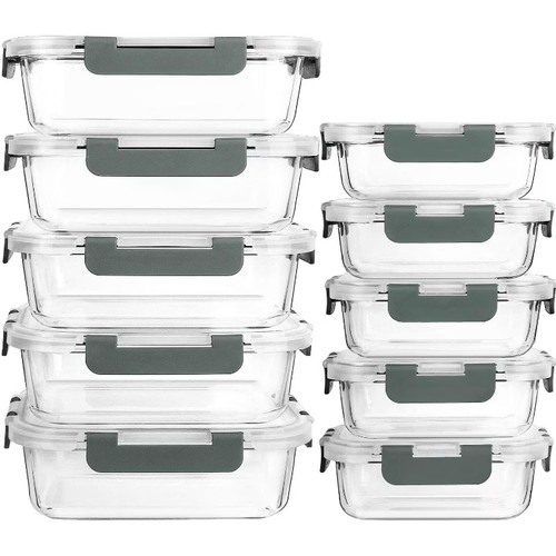 Set contenitori in vetro - di, 20