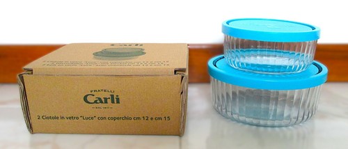 Contenitore vetro bormioli - vetro,